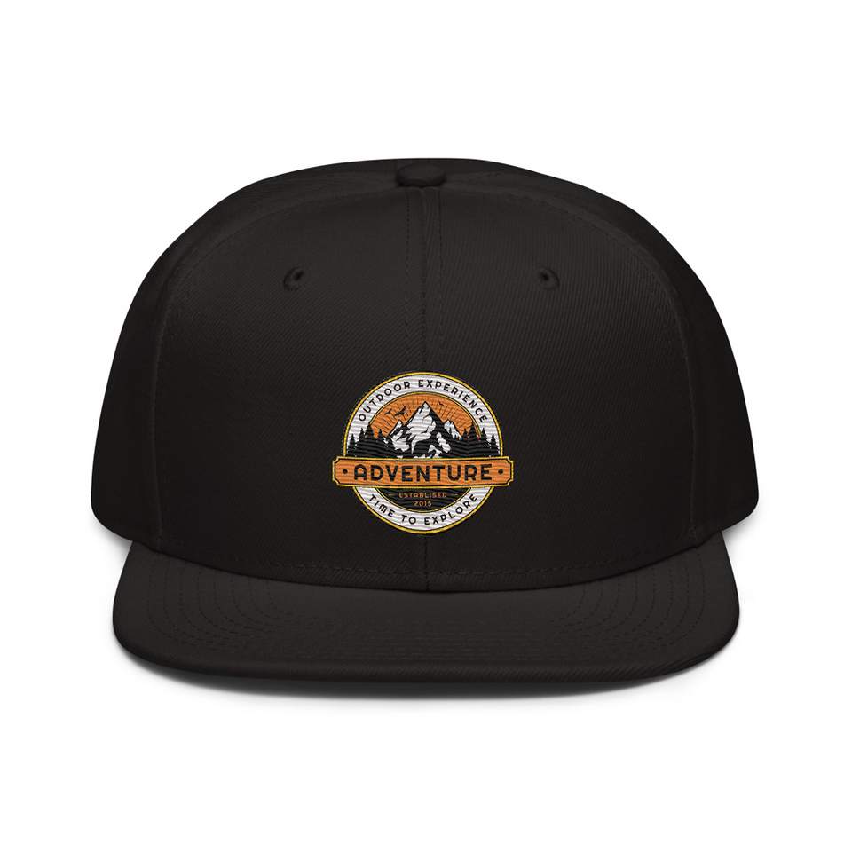 Adventure - Outdoor Mountain Snapback