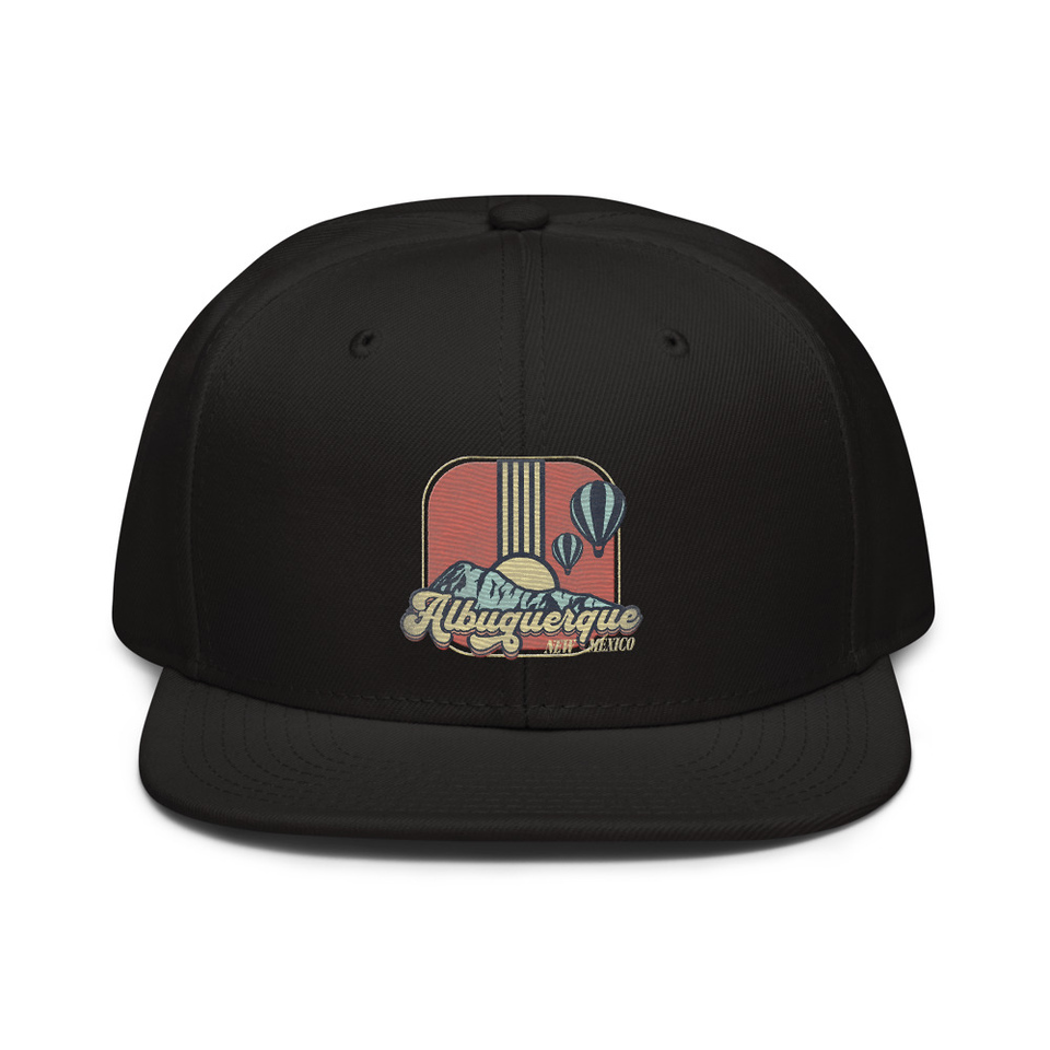 Albuquerque - Retro Hot Air Baloon Snapback