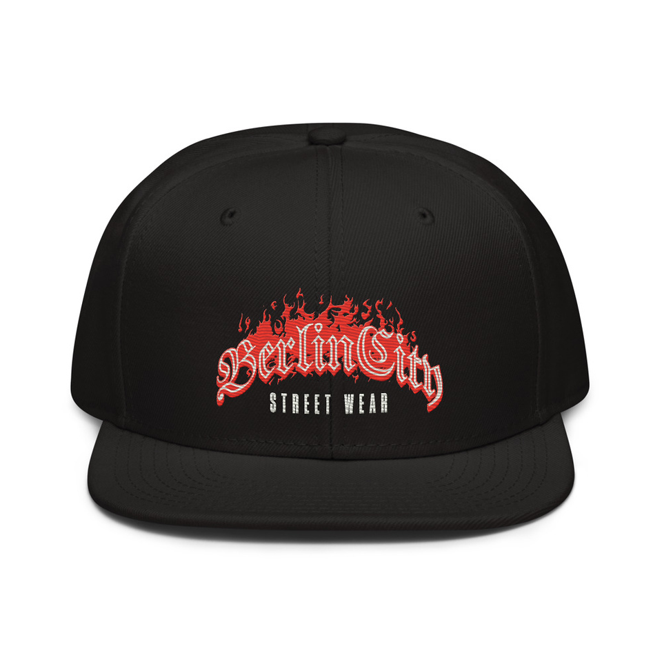 Berlin City Streetwear - Fire Snapback