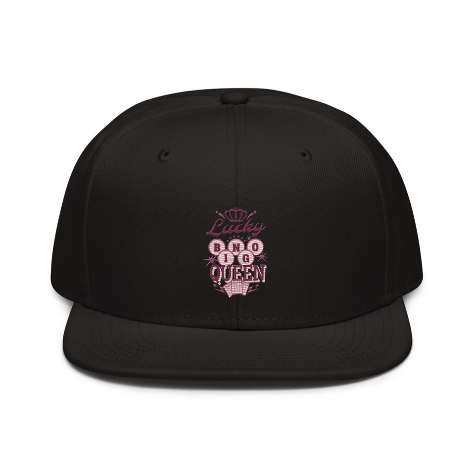 Bingo Queen - Retro Crown Snapback