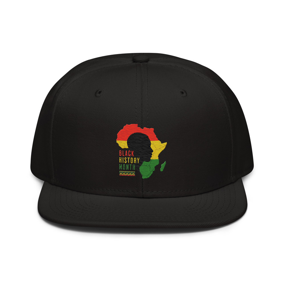 Black History Month - African Continent Snapback