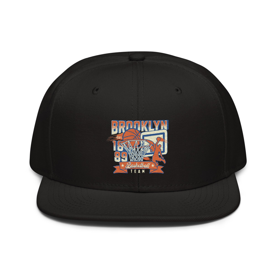 Brooklyn Basketball Team - Athletic Sports Snapback