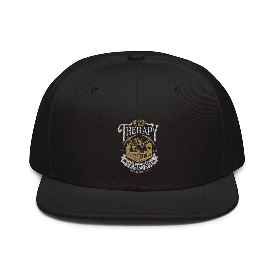 Camping Emblem Snapback