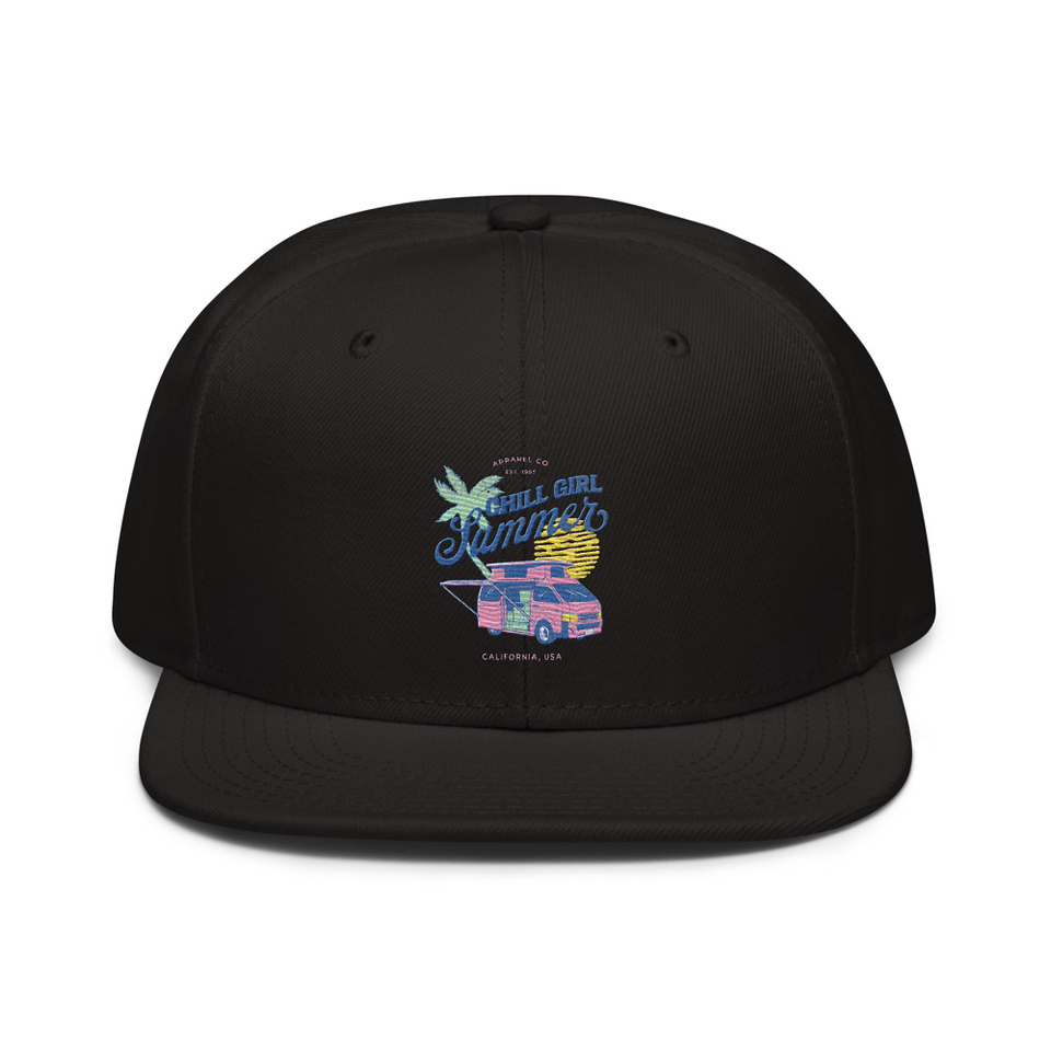 Chill Girl Summer Snapback