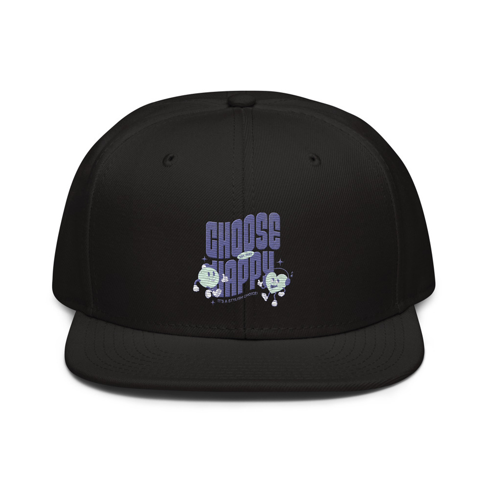 Choose Happy (2) Snapback