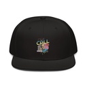 Classic Retro Illustrative Portrait Men Calling Snapback