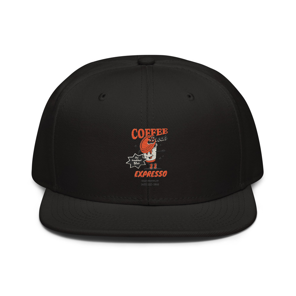 Coffee Break Cartoon Retro 90s  Snapback