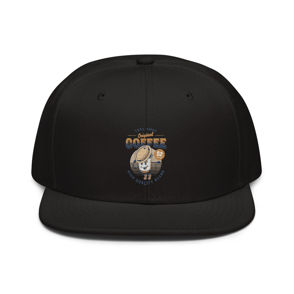 Coffee Cup - Comics Mascot Snapback
