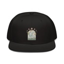 Cottagecore Frog Botanical Snapback