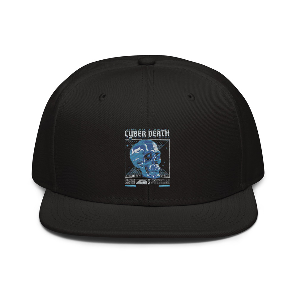 Cyber Death - Skull Snapback