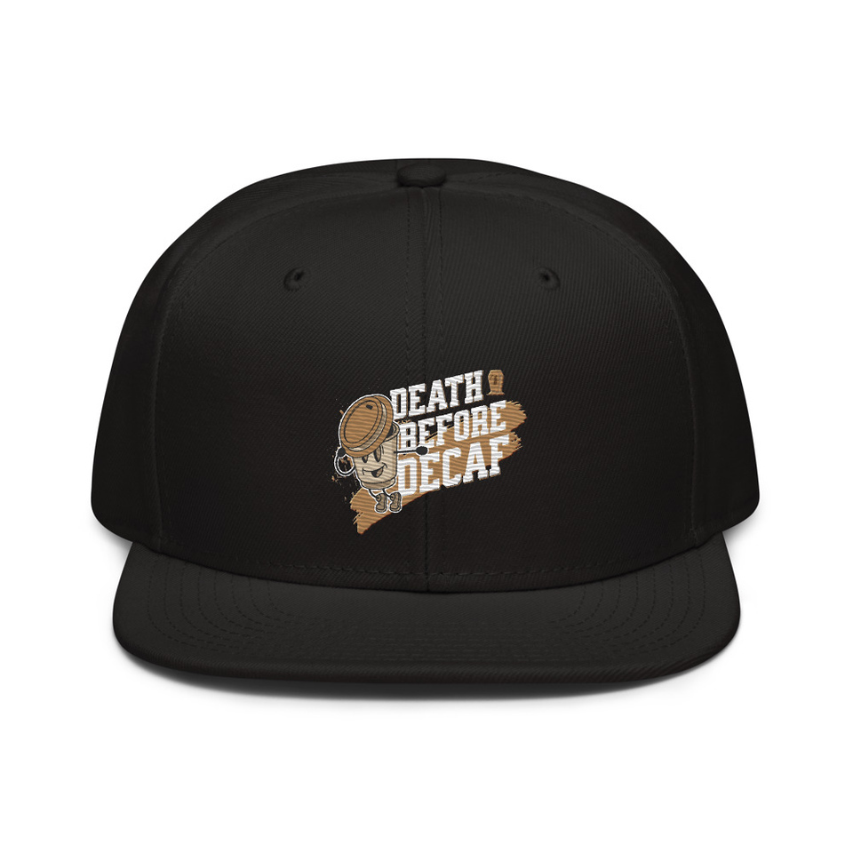 Death Before Decaf Snapback