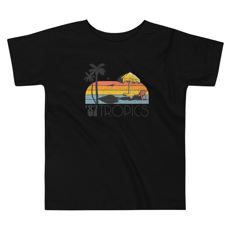 '87 Tropics Toddler Staple Tee