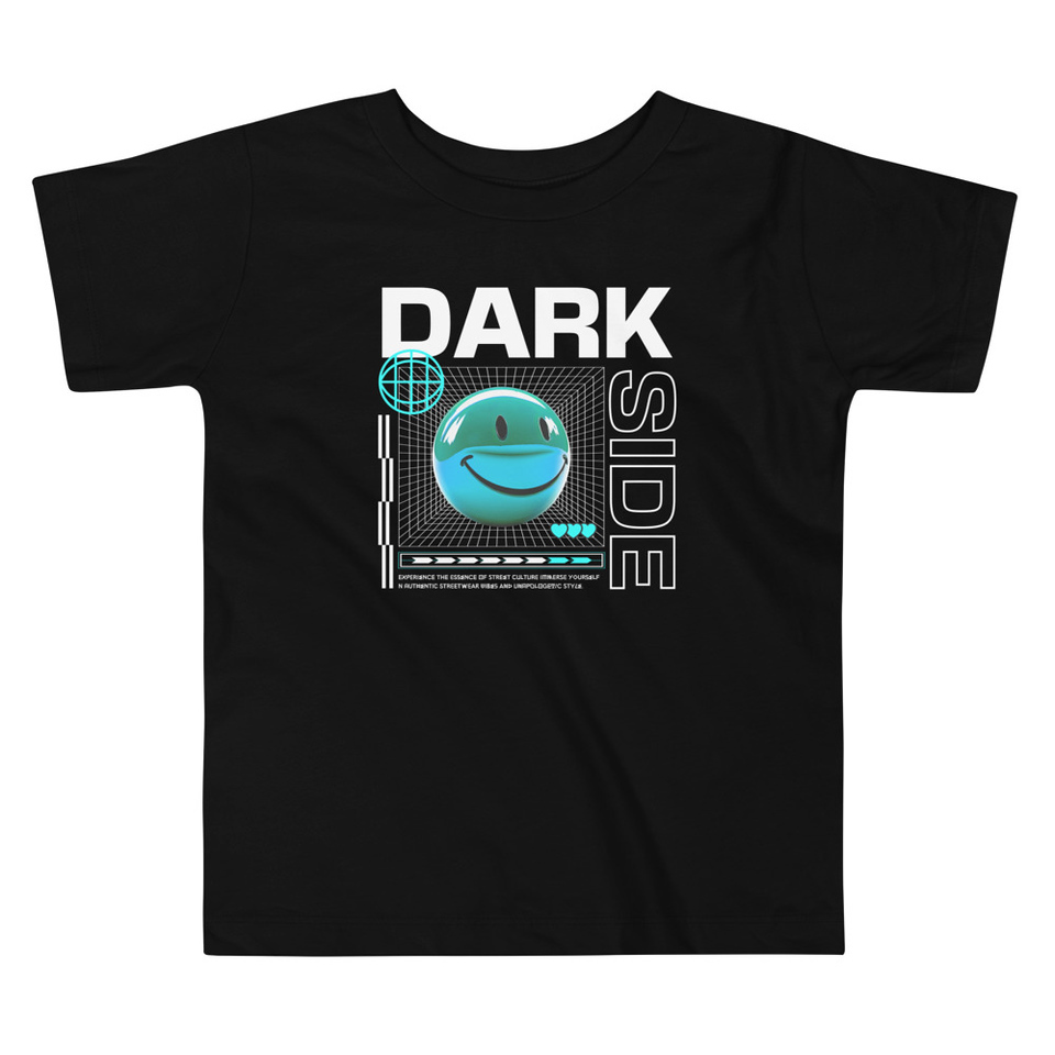 Abstract Y2K Toddler Staple Tee