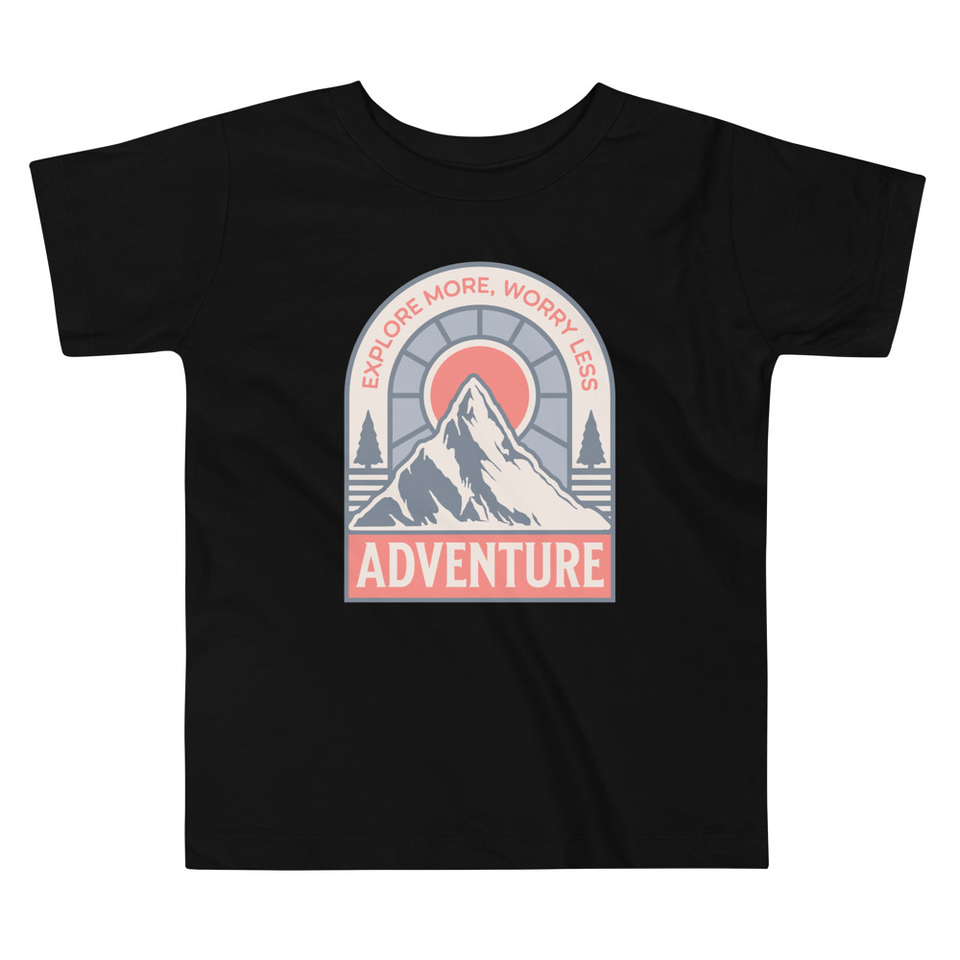 Adventure - Mountain Climbing Toddler Staple Tee