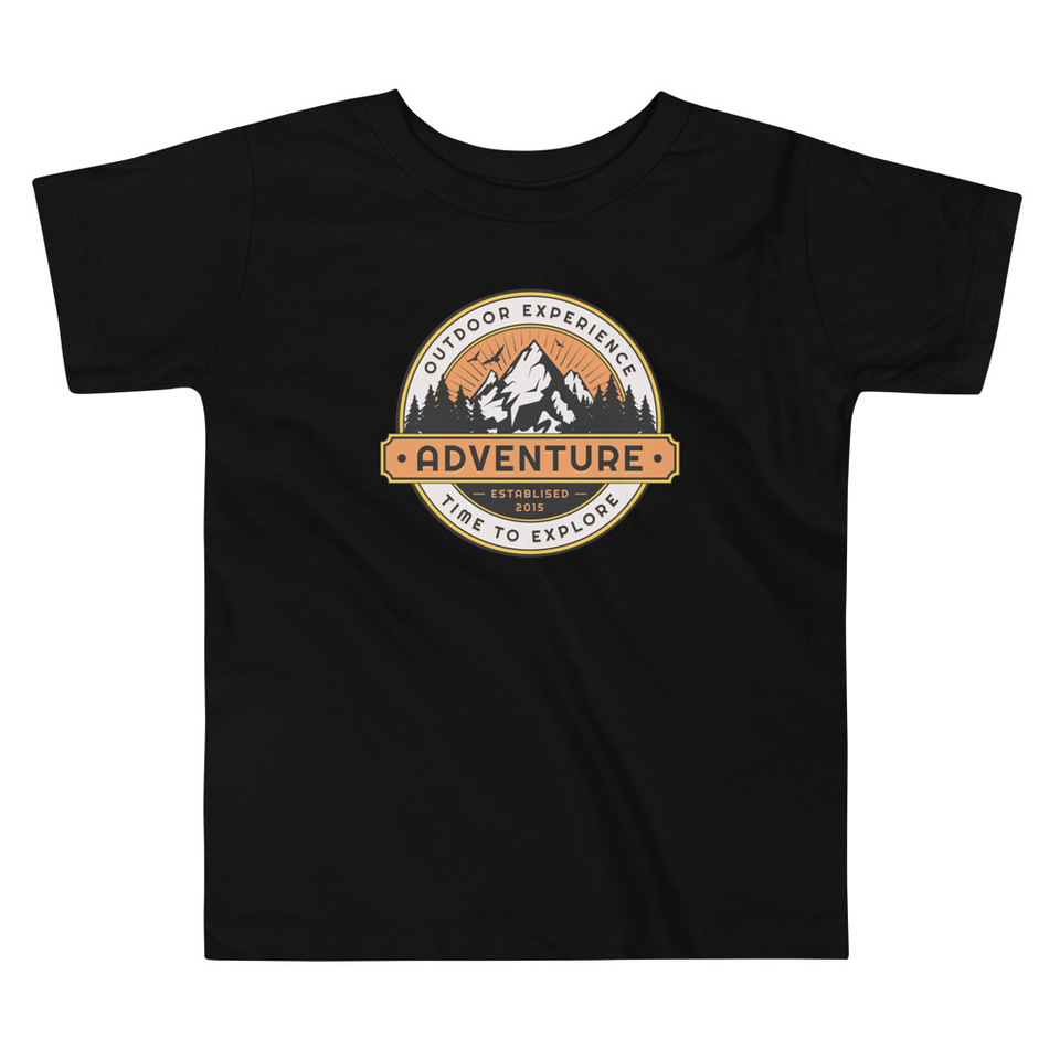 Adventure - Outdoor Mountain Toddler Staple Tee