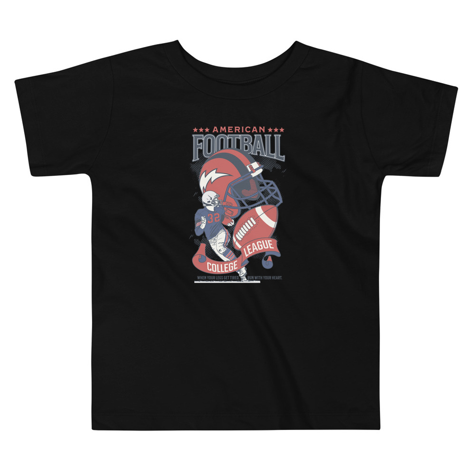 American Football - Athletic College League Toddler Staple Tee
