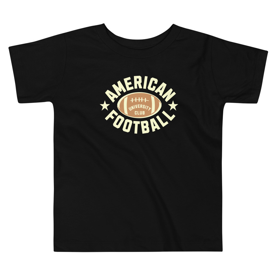American Football - Athletic Sports Toddler Staple Tee