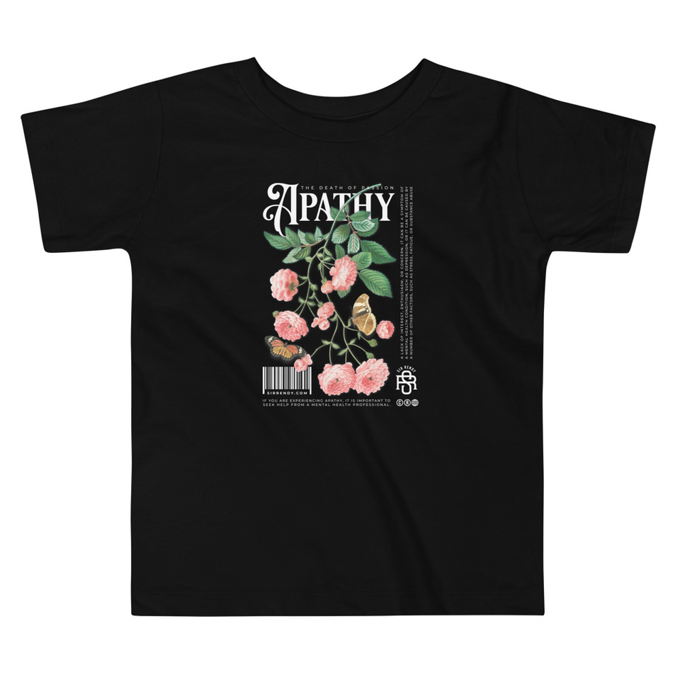Apathy Toddler Staple Tee