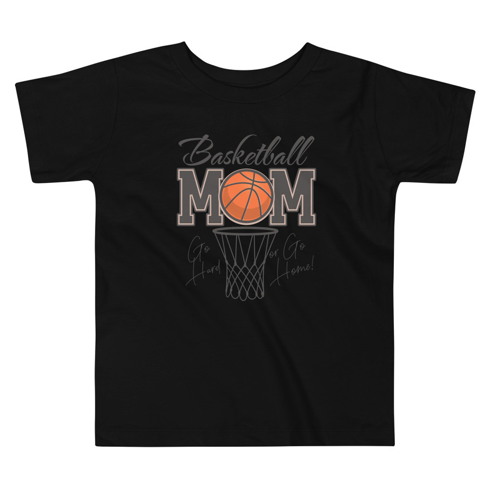 Basketball Mom - Mother's Day Toddler Staple Tee