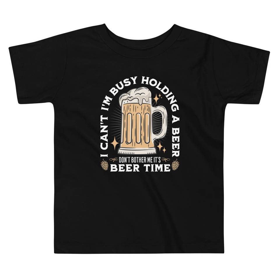 Beer Time - Father's Day Toddler Staple Tee