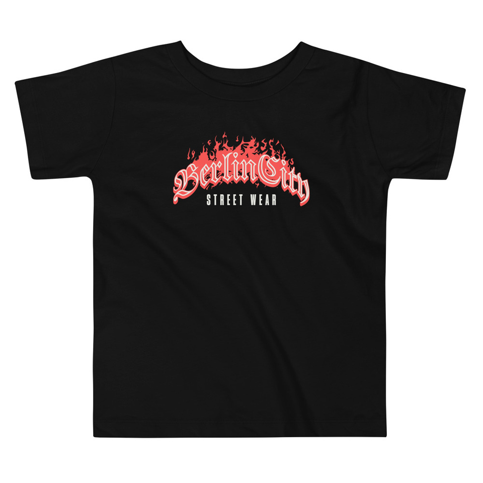 Berlin City Streetwear - Fire Toddler Staple Tee