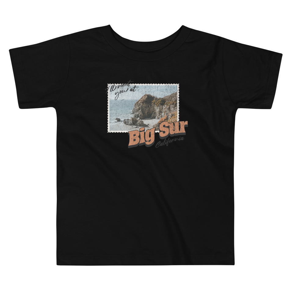 Big Sur, Cali Toddler Staple Tee