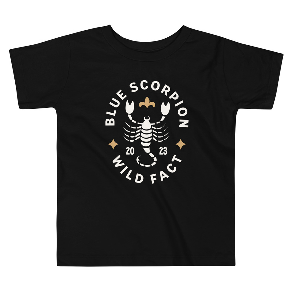 Blue Scorpion - Wildlife Animal Toddler Staple Tee