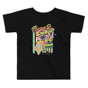 Born 2 Skate - Retro Skeleton Toddler Staple Tee