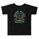 Born To Be Genius - Brain Toddler Staple Tee