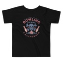 Bowling Derby Champs - Grunge Skull Toddler Staple Tee