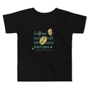 Caffeine Cartoon Toddler Staple Tee