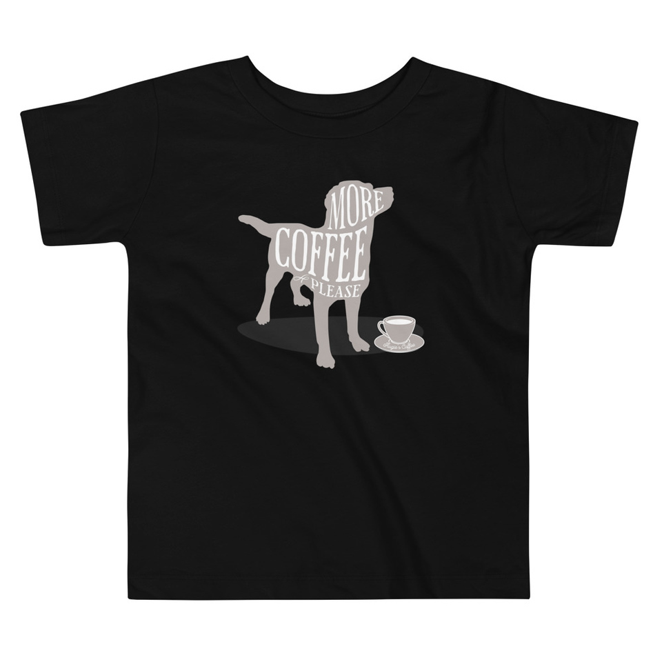Coffee Dog Toddler Staple Tee