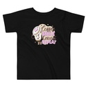 Coffee is Happiness - Retro Cartoon Mascot Toddler Staple Tee