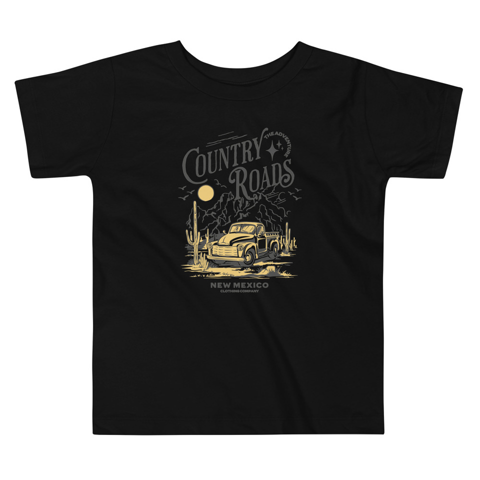 Country Roads - Wild West Toddler Staple Tee