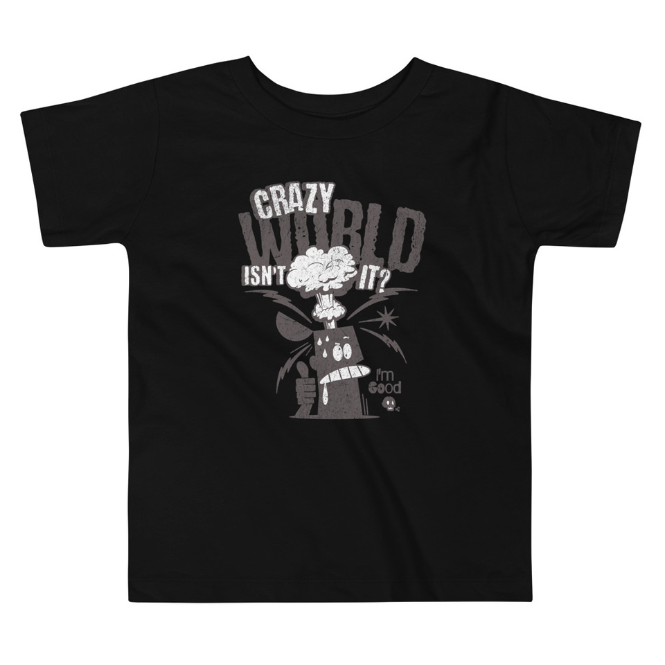 Crazy World Toddler Staple Tee