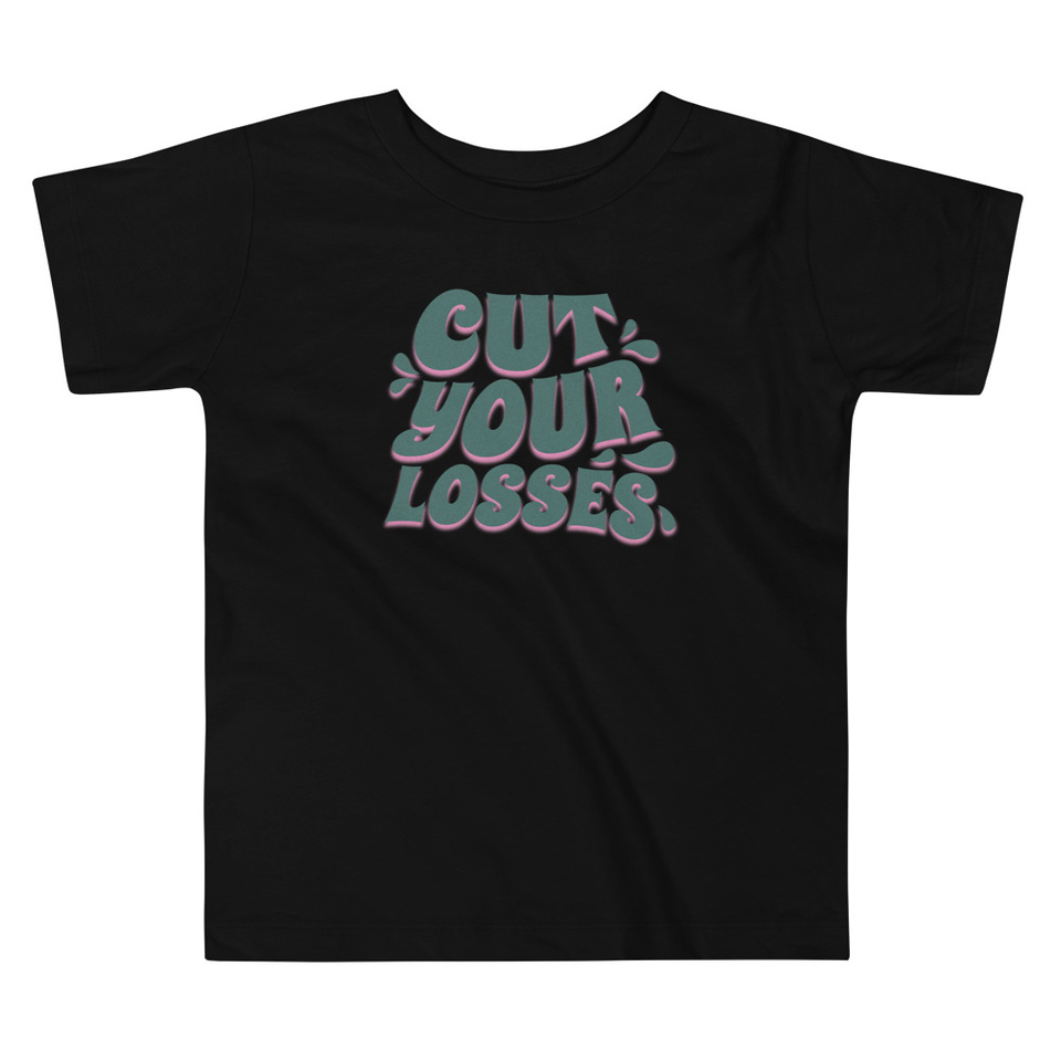 Cut your Losses Toddler Staple Tee