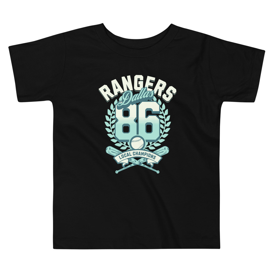 Dallas Rangers - Old School Sports Toddler Staple Tee