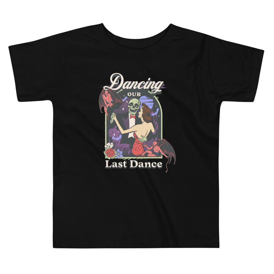 Dancing Our Last Dance - Halloween Toddler Staple Tee