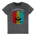 25 Years of Being A Gamer Unisex Denim T-Shirt