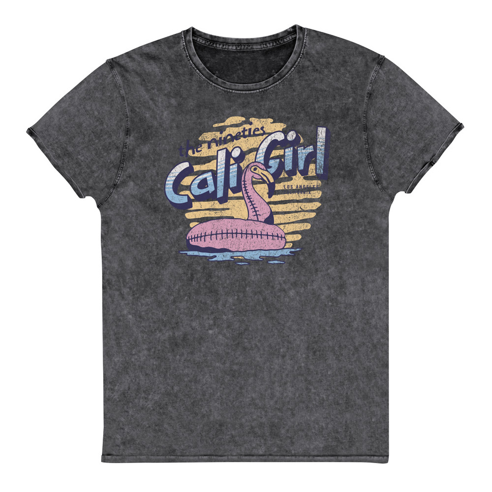 90's Cali Girl Unisex Denim T-Shirt
