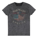 America - Land Of The Free Unisex Denim T-Shirt