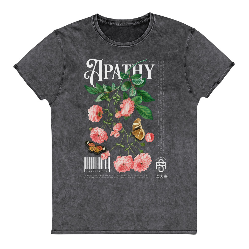 Apathy Unisex Denim T-Shirt
