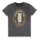Backpackers Tribe - Adventure Badge Unisex Denim T-Shirt