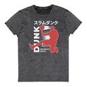 Basketball Dunk Unisex Denim T-Shirt