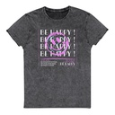 Be Happy ! Unisex Denim T-Shirt