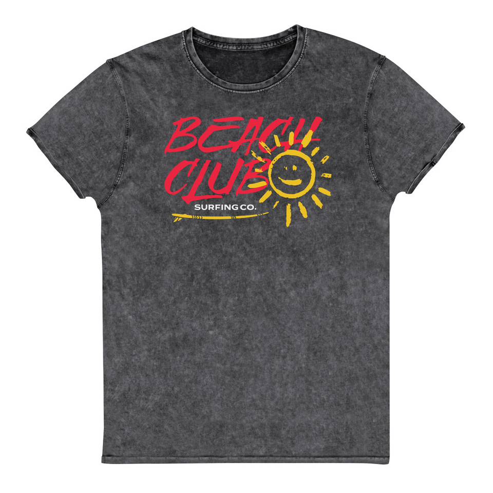 Beach Club Unisex Denim T-Shirt