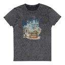 Beach Hut Unisex Denim T-Shirt