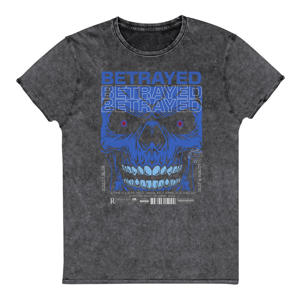 Betrayed Unisex Denim T-Shirt