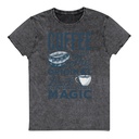 Black Magic Coffee - Simple Cup Unisex Denim T-Shirt