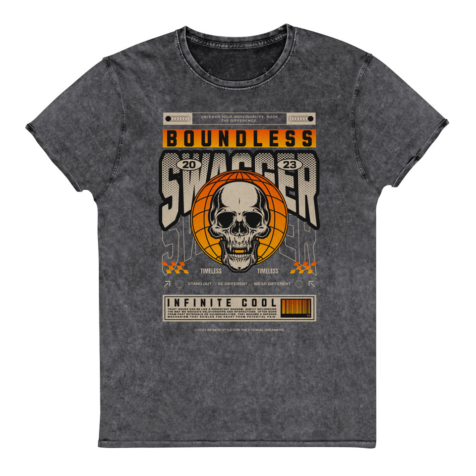 Boundless Swagger Unisex Denim T-Shirt